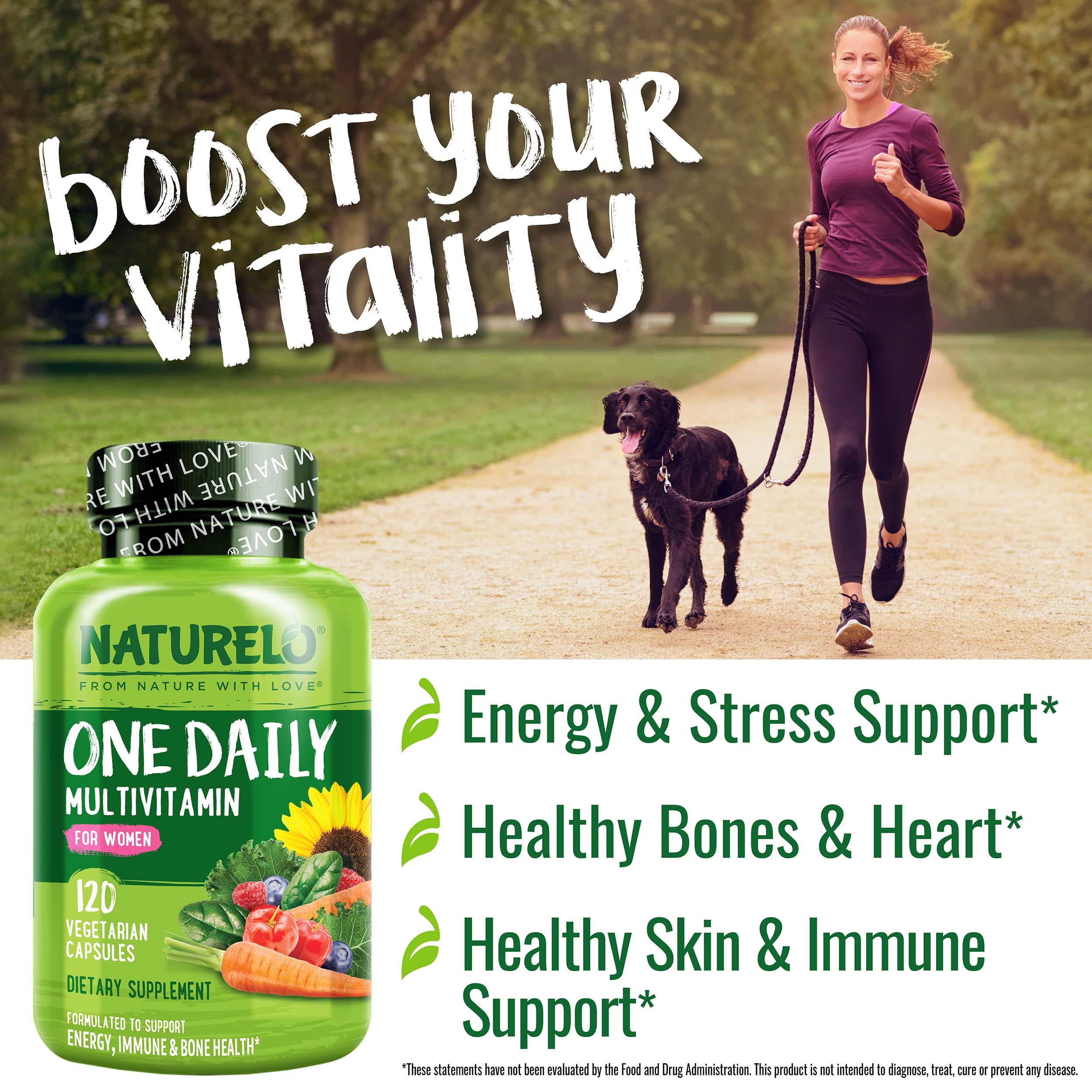 NATURELO Women's Multivitamins ingredients list
