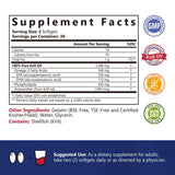 NatureMyst Antarctic Krill Oil 1000mg softgels side view