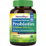 NatureMyst Probiotics bottle front view with label