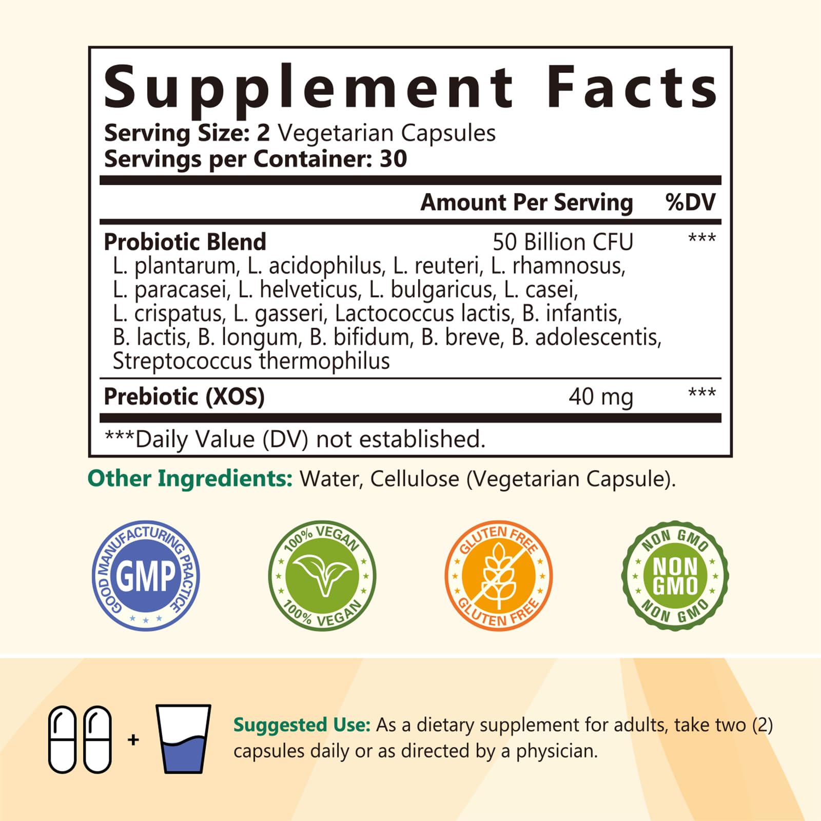 NatureMyst Probiotics capsules close-up