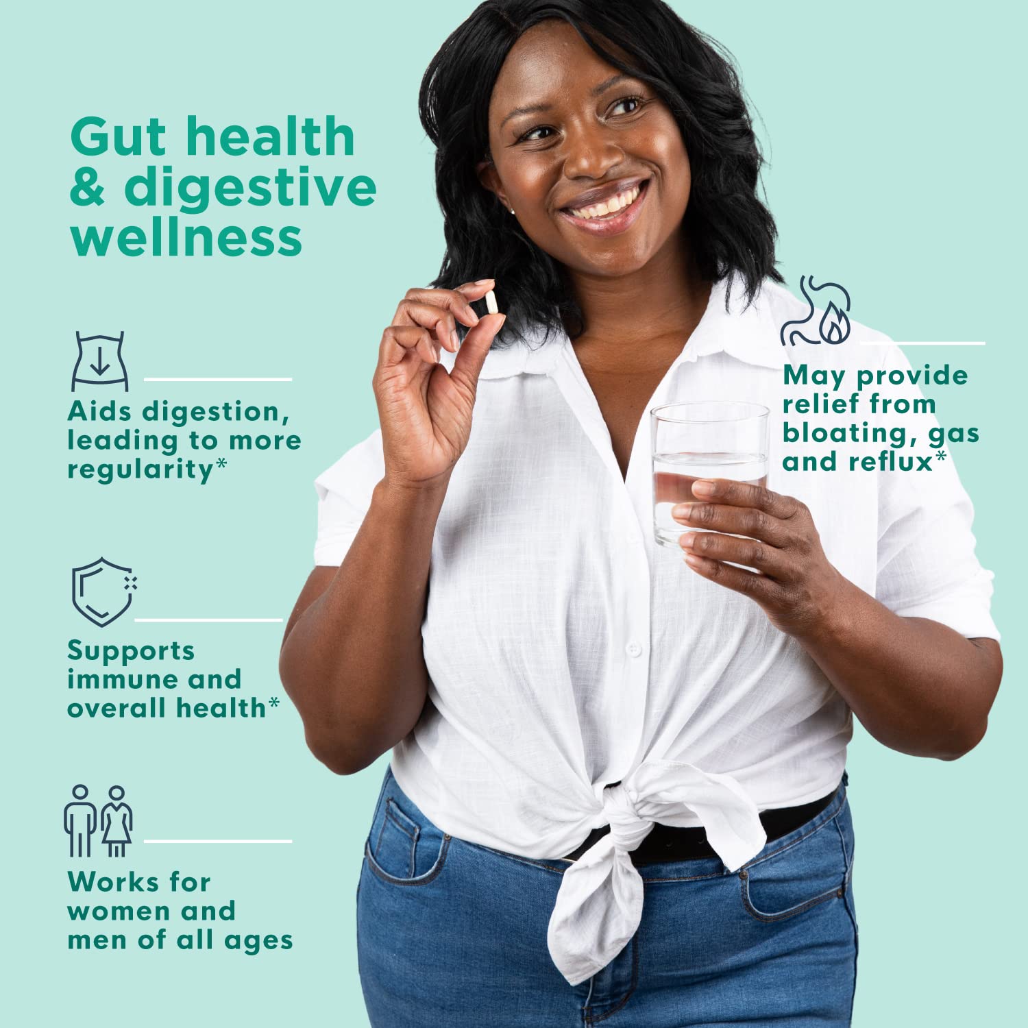 Naturenetics Flora Pro-Health Probiotics capsule close-up