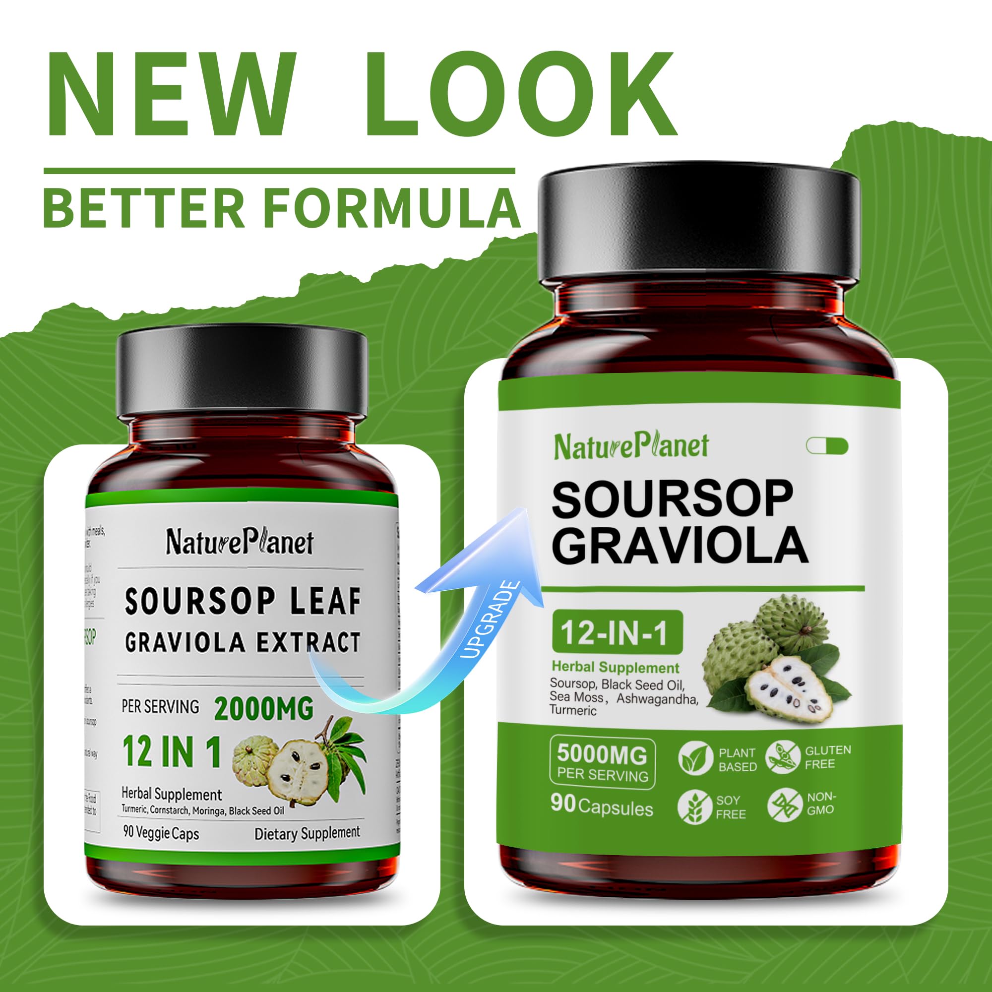 NaturePlanet Soursop Graviola Drops in a lifestyle setting