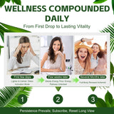 NaturePlanet Soursop Liquid Drops lifestyle scene with drink