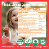 Natures Aid Colostrum Chews back view packaging with nutritional information