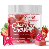 Natures Aid Colostrum Chews front view packaging