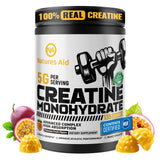 Natures Aid Creatine Monohydrate Gummies bottle front view