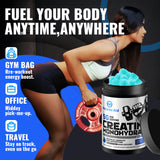 Natures Aid Creatine Monohydrate Gummies in a bowl