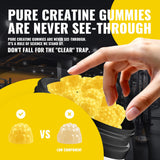 Natures Aid Creatine Monohydrate Gummies nutritional information