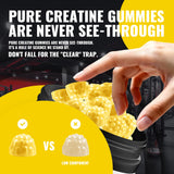 Natures Aid Creatine Monohydrate Gummies nutritional information