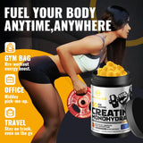 Natures Aid Creatine Monohydrate Gummies with measuring scoop