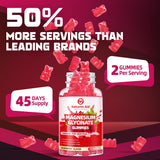 Natures Aid Magnesium Glycinate Gummies 1000mg back view