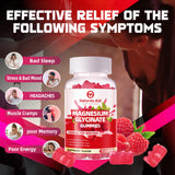 Natures Aid Magnesium Glycinate Gummies 1000mg close-up of gummies