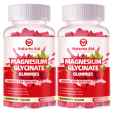 Natures Aid Magnesium Glycinate Gummies 1000mg front view