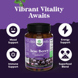 Natures Craft Acai Berry Supplement 23g capsules