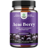 Natures Craft Acai Berry Supplement 23g front view