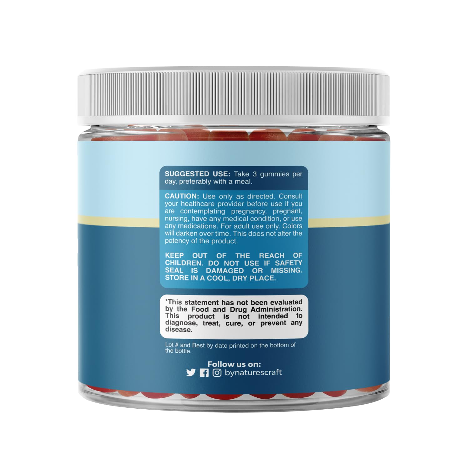 Natures Craft Adult Chewable Multivitamin Gummies packaging