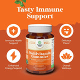 Natures Craft Adult Gummy Multivitamins close-up of gummies