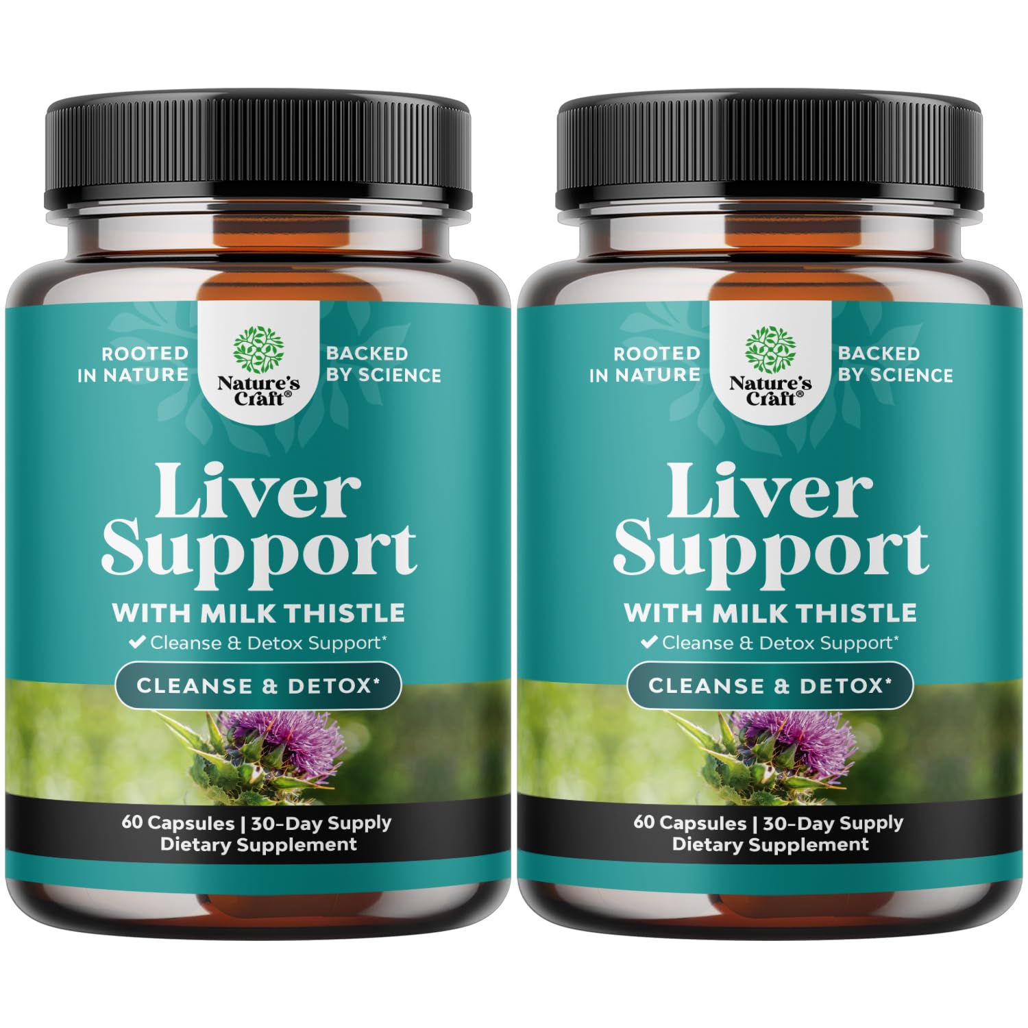 Natures Craft Artichoke Extract Capsules front view