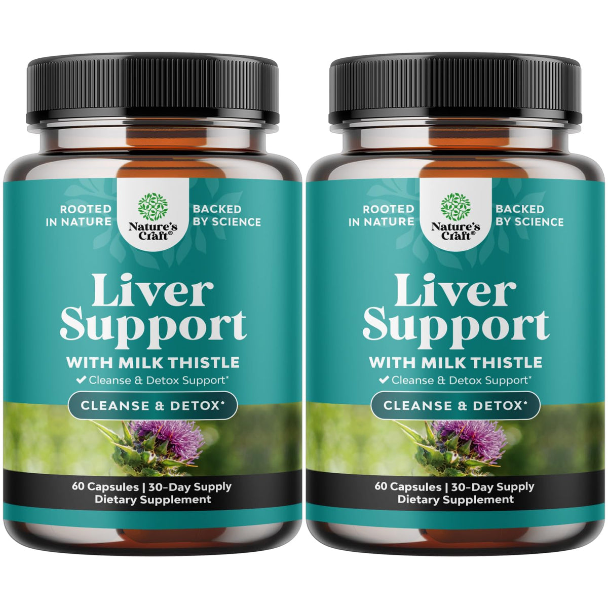 Natures Craft Artichoke Extract Capsules front view