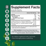 Natures Craft Artichoke Liver Support Gummies with turmeric and milk thistle