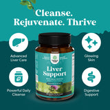 Natures Craft Artichoke Liver Support Supplement 60 Capsules side view