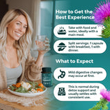Natures Craft Artichoke Liver Support Supplement capsule close-up