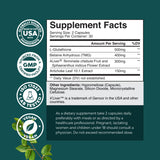 Natures Craft Artichoke Liver Support Supplement label details