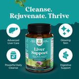 Natures Craft Artichoke Liver Support Supplement side view