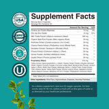 Natures Craft Artichoke Liver Support Supplement with a glass of water