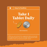 Natures Craft B-Complex Vitamin Supplement 150g on a wooden table