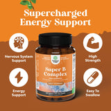 Natures Craft B-Complex Vitamin Supplement 150g tablet close-up