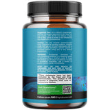 Natures Craft Bacopa Monnieri capsules bottle side view