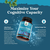 Natures Craft Bacopa Monnieri capsules with measuring spoon