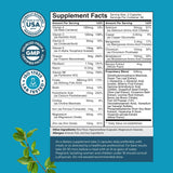 Natures Craft Bacopa Monnieri supplement bottle side view