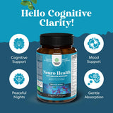 Natures Craft Bacopa Monnieri supplement label close-up