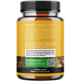 Natures Craft Bee Pollen Powder Capsules side view
