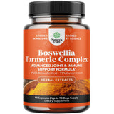 Natures Craft Boswellia Serrata with Turmeric supplement bottle front view