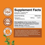 Natures Craft Cherry B12 Chewables 1000mcg chewable tablet close-up