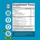 Natures Craft Chill and daily wellness Gummies back view with ingredient list