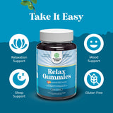 Natures Craft Chill and daily wellness Gummies on a table