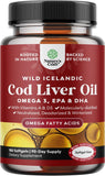Natures Craft Cod Liver Oil Capsules front view