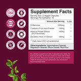 Natures Craft Cranberry D-Mannose 1000mg Capsules bottle with label