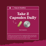 Natures Craft Cranberry D-Mannose Capsules 1000mg ingredients list