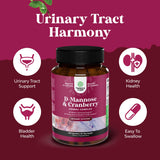 Natures Craft Cranberry D-Mannose Supplement side view