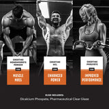 Natures Craft Creatine Monohydrate Tablets with a water bottle