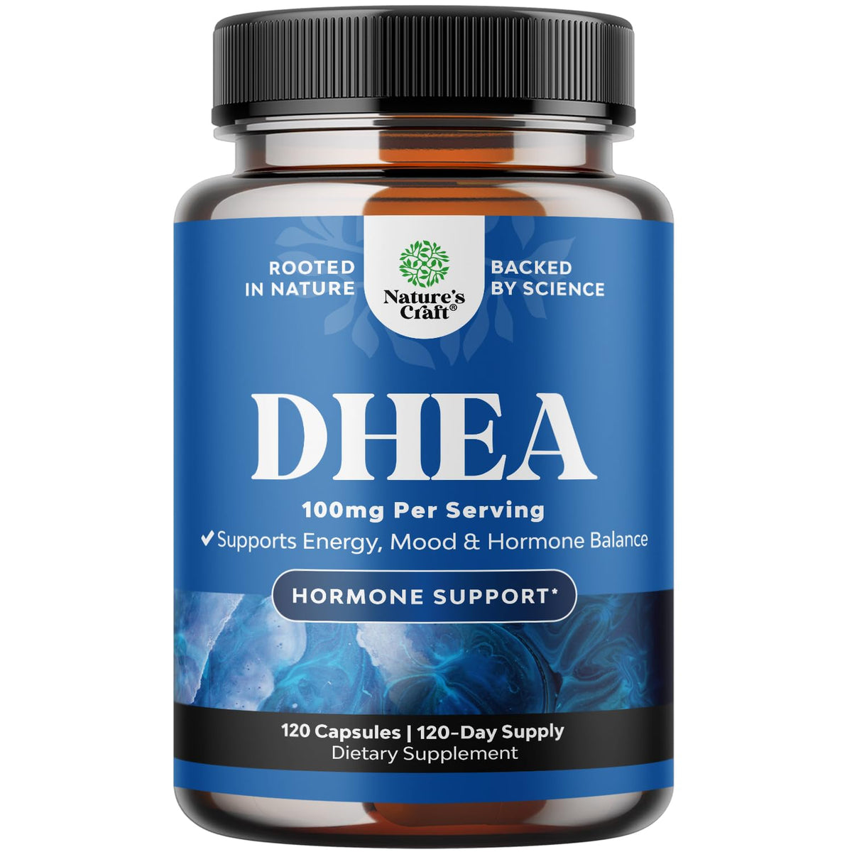 Natures Craft DHEA Supplement 82g front view