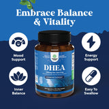 Natures Craft DHEA Supplement 82g packaging