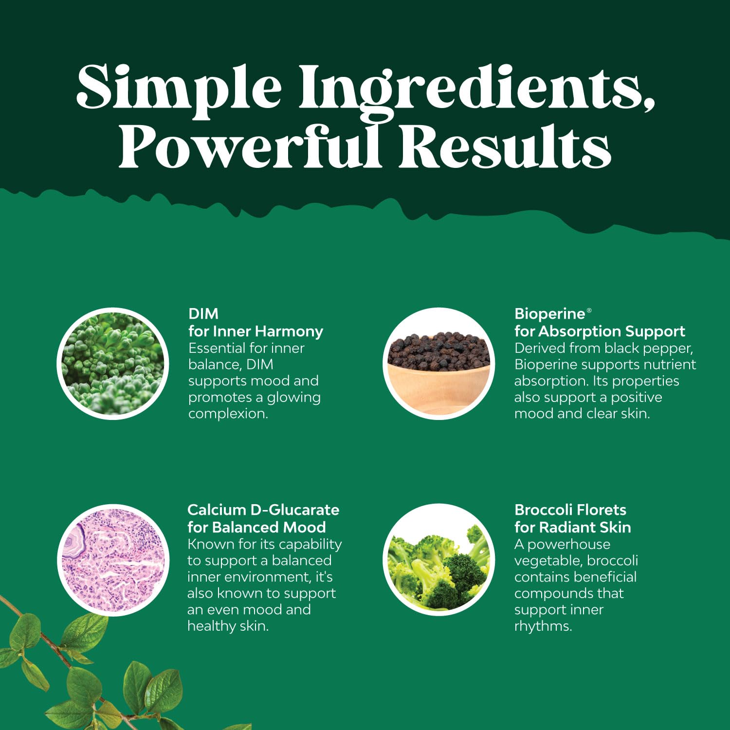 Natures Craft DIM Supplement 100g with BioPerine close-up