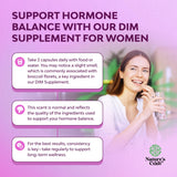 Natures Craft DIM Supplement capsules close-up