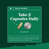 Natures Craft DIM Supplement for Men 60 Capsules on a wooden table